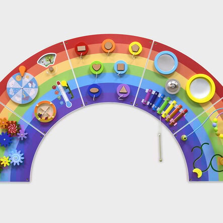 Rainbow Activity Wall Panels  hi\-res