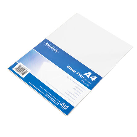 Glass Painting Acetate Sheets A4 8pk  hi\-res