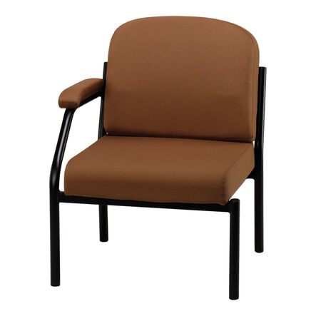 Radstock Low Level Metal Framed Reception Chair Blue  hi\-res