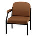 Radstock Low Level Metal Framed Reception Chair Blue  hi\-res