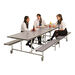 Mobile Folding Dining Bench 16 Seats  hi\-res