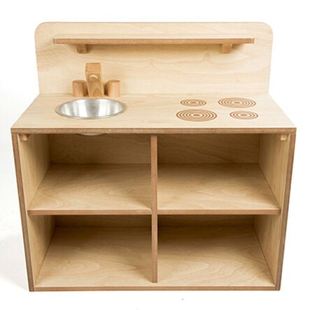 TTS Toddler Wooden Role Play Kitchen Unit H79cm  hi\-res