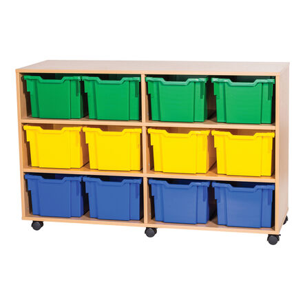 Mobile Storage with 12 Extra Deep Trays  hi\-res