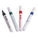 Budget Drywipe Pens Medium Tip Assorted 4pk  hi\-res