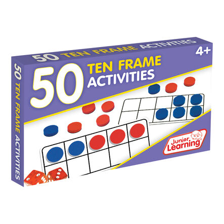 Ten Frame Activity Cards 50pk  hi\-res