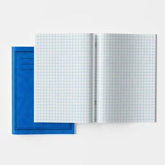 8''x 6.5'' Exercise Book 10mm Squares Blue 48pg  hi-res