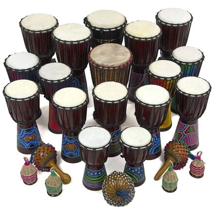 Large Djembe Drums 24 Players  hi\-res