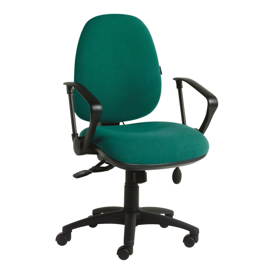 High Back Task Chair with Fixed Arms | Seating | TTS