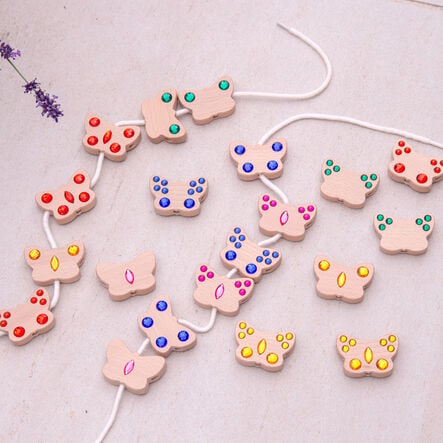 tickit Butterfly Lacing Jewels 22pcs  hi\-res