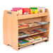 Double Sided Mobile Bookcase Storage Unit H700mm  hi\-res