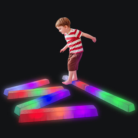 Light\-Up Sensory Balance Beam  hi\-res