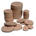 Wooden Wheels 54mm Diameter 4mm Hole  hi\-res