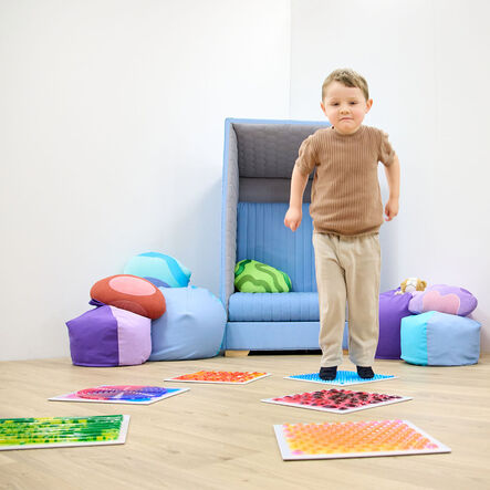 Textured Liquid Sensory Mats 6pk  hi\-res