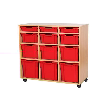 Mobile Triple Tray Unit Combination 12  hi\-res