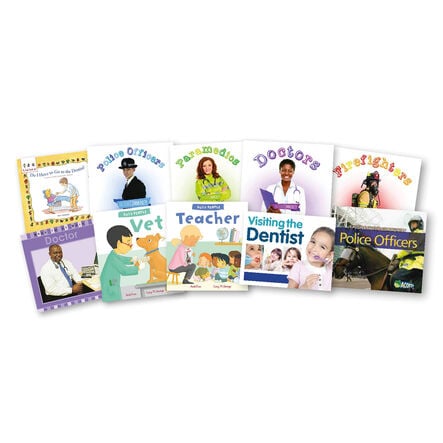 Early Years Helpers In Our Community Books 10pk  hi\-res