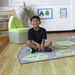 Semi\-Circle Leaf Placement Carpet 3m x 1.5m  hi\-res