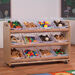 Tilted Storage Trolley On Wheels 12 Tubs\/Baskets  hi\-res