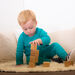 Wooden Pattern Bricks 10pk  hi\-res