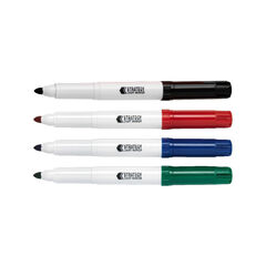 Assorted Flipchart Marker Pens 4pk  Assorted Flipchart Marker Pens 4pk  hi-res