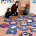Blue Mini Alphabet Placemats 26pk  hi\-res