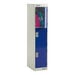 M\'Sec Cam Lk Locker 1 Nest 2 Doors Red H1382xW300xD450mm  hi\-res