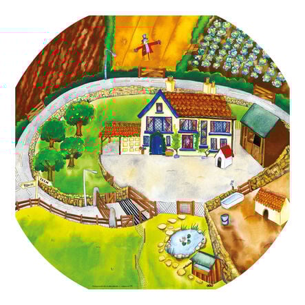 Small World Farmyard Tuff Tray Mat  hi\-res