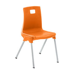 Metalliform ST Chair Seat height 260mm Orange Orange hi-res