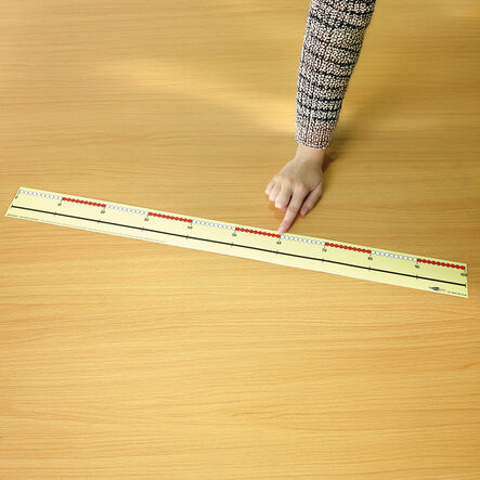 Dry Wipe 0\-100 Bead Number Lines  hi\-res