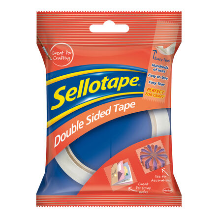 Sellotape® Double\-Sided Sticky Tape 33m  hi\-res