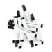 TTS Premium Drywipe Markers Bullet Tip Black 12pk  hi\-res