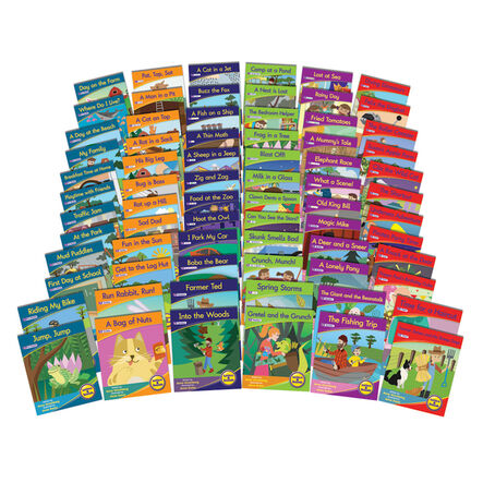 Letters \x26 Sounds Phonic Readers 72pk Fiction  hi\-res