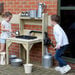 TTS Outdoor Wooden Sink Pump Unit  hi\-res