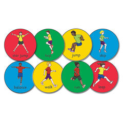 Action Station Gym Spots 8pcs  Action Station Gym Spots 8pcs  hi-res