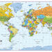 World Map Vinyl A1  hi\-res