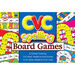Smart Kids 6 CVC\/CVCC Spelling Board Games  hi\-res