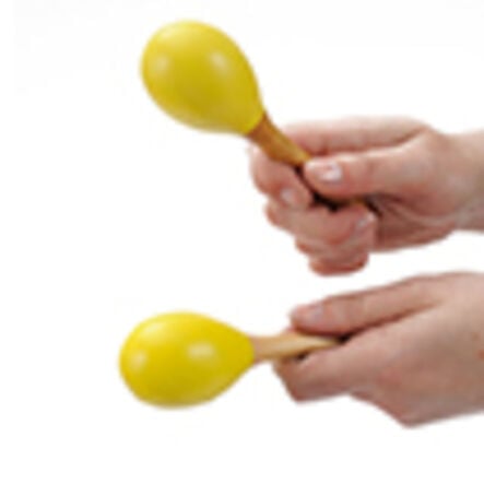 Plastic Chiquita Maracas Pair  hi\-res