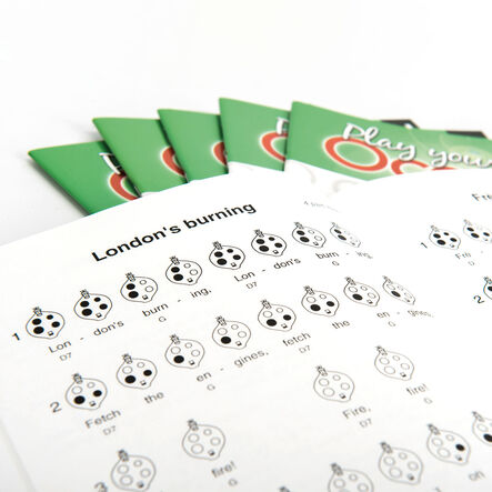 Starter Ocarina Instrument and Ocarina Books 12pk  hi\-res