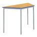 Fully Welded Tables Coloured Edge Trapezium  hi\-res