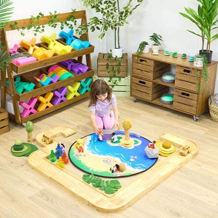 TTS Small World Wooden Road \x26 Track  hi\-res