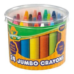 Crayola Beginnings Jumbo Crayons Assorted 24pk  hi-res