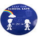 Indoor Floor Shape Stickers 5pk  hi\-res