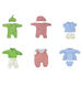 Miniland Doll Outfits Bundle 32cm Dolls 6pk  hi\-res