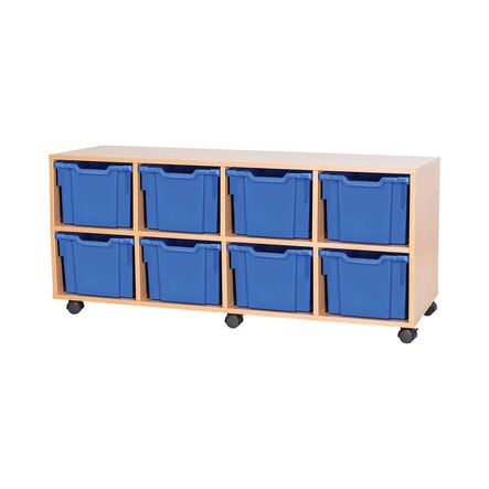 Mobile Quad Tray Unit 8 Extra Deep  hi\-res