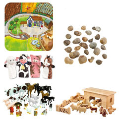 Small World Farmyard Tuff Tray Bundle Deal  Small World Farmyard Tuff Tray Bundle Deal  hi-res