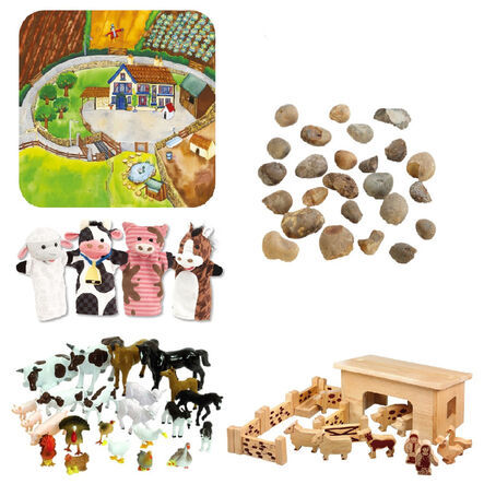 Small World Farmyard Tuff Tray Bundle Deal  hi\-res