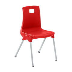 Metalliform ST Chair Seat height 260mm Red Red hi-res