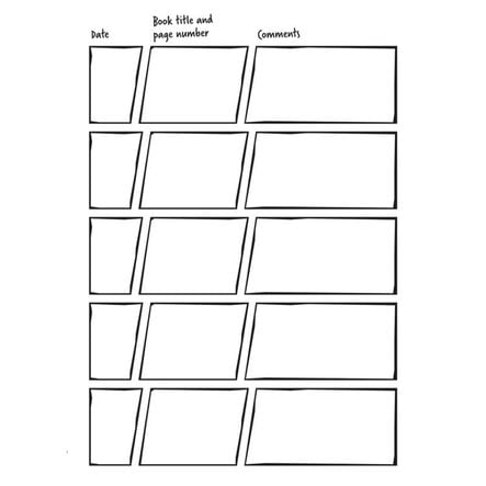 Reading Record Book 25pk  hi\-res