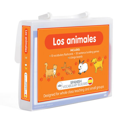 TTS Spanish Colours Vocabulary Builder Activity Cards  hi\-res