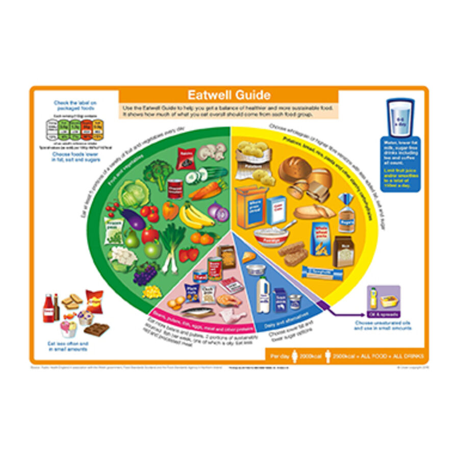 The Eatwell Plate Floor Mat A1