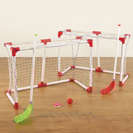 Hockey \/ Football Goals Complete Set  hi\-res